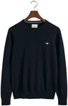 Gant Herren Pullover CLASSIC COTTON C-NECK Blau