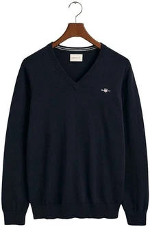 Gant V-Ausschnitt Pullover Klassischer V-Neck Pullover Gant V-Ausschnitt Pullover Klassischer V-Neck Pullover