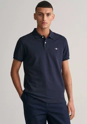 Gant Poloshirt REGULAR SHIELD Dunkelblau/Blau