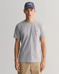 GANT T-Shirt navy / hellgrau / dunkelrot