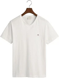 GANT T-Shirt V-Neck Slim Fit SLIM SHIELD V-NECK T-SHIRT Wei