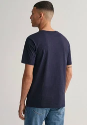 Gant T-Shirt REGULAR ARCHIVE SHIELD Dunkelblau/Grau/Hellblau/Blau