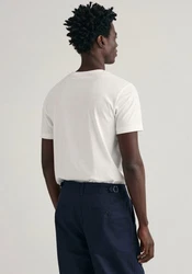 Gant T-Shirt REGULAR ARCHIVE SHIELD Grau/Weiß/Dunkelblau/Creme/Khaki