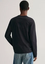 GANT Shirt 'Shield' schwarz