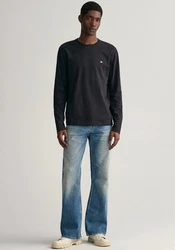 GANT Shirt 'Shield' schwarz