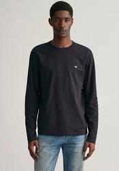 GANT Shirt 'Shield' schwarz
