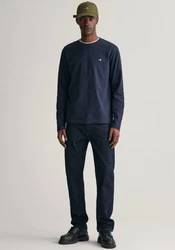 GANT Shirt 'Shield' blau/dunkelblau