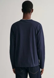 GANT Shirt 'Shield' blau/dunkelblau