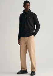 Gant Sweatjacke REG SHIELD FULL ZIP SWEAT Schwarz