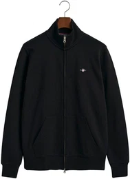 Sweatjacke REG SHIELD FULL ZIP SWEAT mit Logostickerei auf der Brust