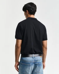 Gant Poloshirt Regular Contrast Pique Rugger Dunkelblau/Blau/Hellblau