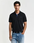 Gant Poloshirt Regular Contrast Pique Rugger Dunkelblau/Blau/Hellblau
