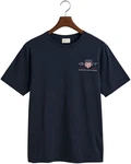 GANT T-Shirt REG ARCHIVE SHIELD EMB Dunkelblau/Blau GANT T-Shirt REG ARCHIVE SHIELD EMB Dunkelblau/Blau
