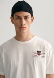 GANT T-Shirt REG ARCHIVE SHIELD EMB Weiß