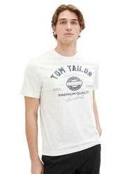 TOM TAILOR T-Shirt mit Logo-Print 