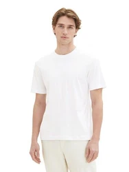 TOM TAILOR T-Shirt Weiß/Creme
