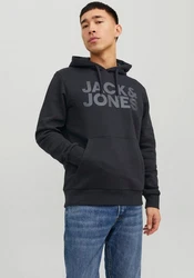 Jack & Jones Sweatshirt JJECORP LOGO SWEAT HOOD (3478) Dunkelblau/Dunkelgrau/Schwarz/Grau/Hellblau