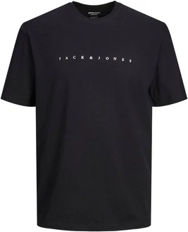 JACK & JONES T-Shirt JJEstar Schwarz/Dunkelblau/Dunkelgrau JACK & JONES T-Shirt JJEstar Schwarz/Dunkelblau/Dunkelgrau