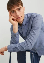 JACK & JONES Hemd 'JJEClassic' opal