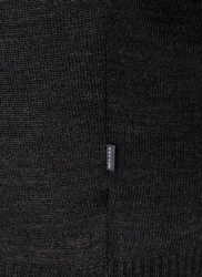MAERZ Muenchen Pullunder Dunkelgrau/Schwarz/Grau