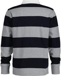 Gant Rugbyshirt REG SHIELD BARSTRIPE HEAVY RUGGER Blau/Dunkelblau/Hellblau/Rot/Braun