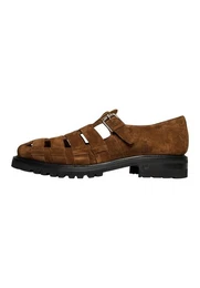 Barkley FSI Freizeitschuh Sandale Herren-Sandalen handgefertigt, Lederschuhe Slipper
