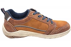 MUSTANG Schnürschuh Braun/Rot/Orange