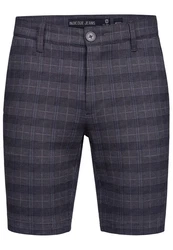 Indicode Chinoshorts Aalborg Dunkelgrau/Grau/Dunkelblau