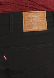 Levi's 512™ Slim Taper Jeans Herren Schwarz/Dunkelgrau