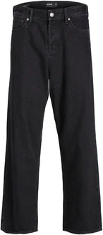 JACK & JONES Jeans 'JJIAlex JJOriginal' Schwarz/Dunkelblau/Beige
