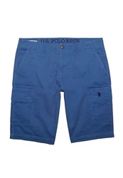 U.S. Polo Assn Cargoshorts Hellblau/Blau