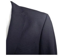 Paul Malone Anzug Herrenanzug modern slim fit Anzug für Männer - stretch (Set, 2-tlg., Sakko mit Hose) (HA33) blau/dunkelblau (HA23)