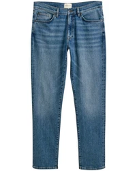 Gant Slim-fit Jeans SLIM GANT JEANS Hellblau/Blau