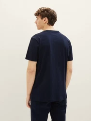 TOM TAILOR Denim T-Shirt creme/navy/weiß