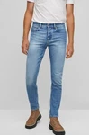 BOSS ORANGE Regular-fit Jeans Taber BC-C mit Markenlabel Blau/Hellblau