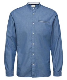 Langarmhemd Herren Freizeithemd Slim Fit Langarm (1-tlg)