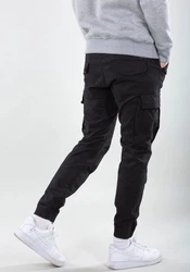 Alpha Industries Cargohose Airman Pant Schwarz/Khaki/Dunkelgrün
