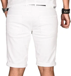 Alessandro Salvarini Shorts ASCesare Creme/Weiß/Khaki/Beige