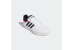 adidas Herren Hoops 3.0 Low Sneakers Weiß/Blau/Rot