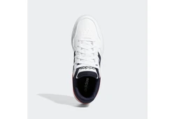 adidas Herren Hoops 3.0 Low Sneakers Weiß/Blau/Rot