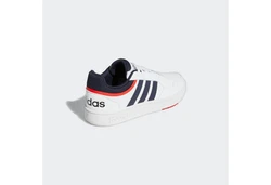 adidas Herren Hoops 3.0 Low Sneakers Weiß/Blau/Rot