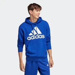 adidas Sportswear Kapuzensweatshirt Essentials French Terry Big Logo Hoodie Blau/Hellblau