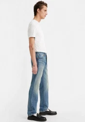 Levi's Jeans '501 54' Vintage Style Blau/Hellblau/Grau