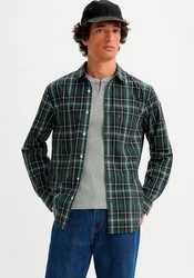Levi's Hemd SUNSET 1 POCKET STAND Dunkelgrün