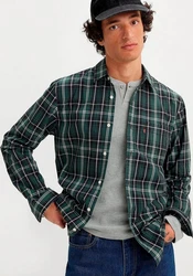 Levi's Hemd SUNSET 1 POCKET STAND Dunkelgrün