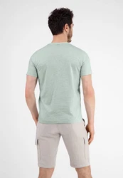 LERROS T-Shirt Serafino mit Finelinerstreifen 