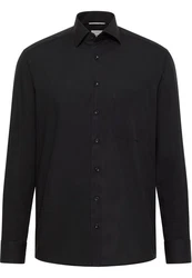 Eterna Hemd COMFORT FIT NON IRON Schwarz