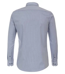 Redmond Langarmhemd Slim Fit Button-Down-Kragen (231710130) Grau/Dunkelblau/Blau/Hellblau