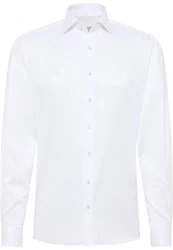 Eterna Langarmhemd MODERN FIT NON IRON Weiß