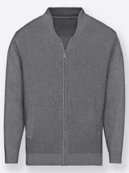 Witt Strickjacke MARCO DONATI Grau/Hellgrau/Dunkelgrau